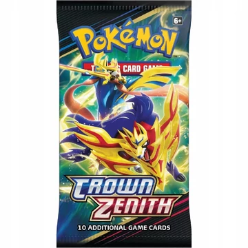 Pokémon TCG: Sword&amp;Shield Crown Zenith - Booster csomag (ANGOL)
