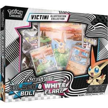Pokémon  SV10.5 Black Bolt & White Flare - Illustration Collection