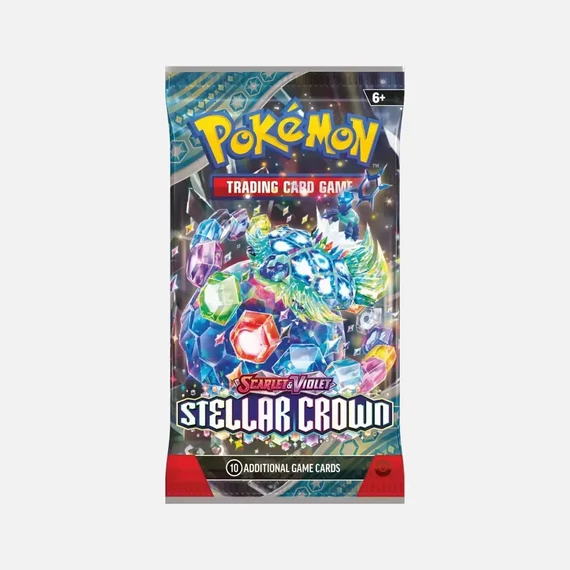 Pokémon Scarlet&Violet - Stellar Crown Booster csomag (ANGOL)