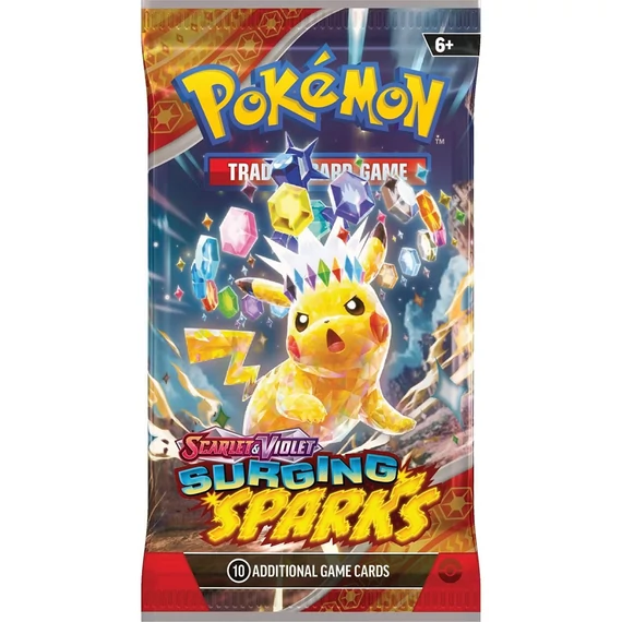 Pokémon Scarlet&Violet Surging Sparks - Booster csomag (ANGOL)