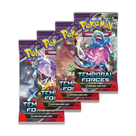 Pokémon Scarlet&Violet Temporal Forces - Booster csomag (ANGOL)