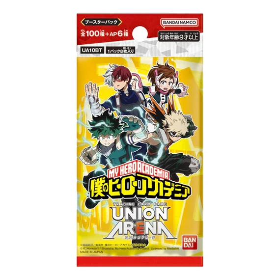 Union Arena My Hero Academy Booster csomag (JP)